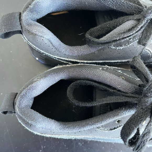 Nike Kids Court Borough Low 2 Grade School Black Shoes Sneakers Size 3.5 - Picture 9 of 12